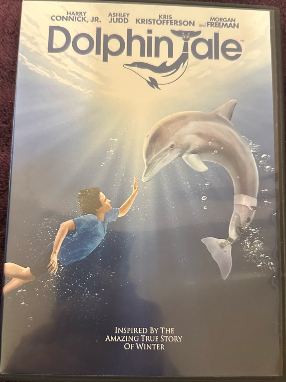 Dolphin Tale DVD Morgan Freeman Ashley Judd
